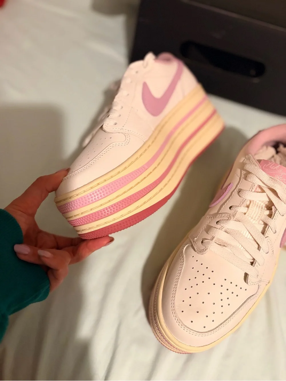 NWB Air Jordan Nike Platform Sneakers